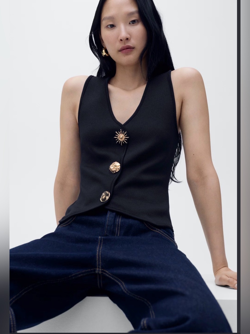 MGN Statement Sweater Vest